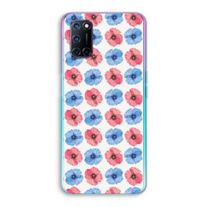Klaproosjes: Oppo A92 Transparant Hoesje
