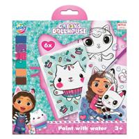 Creative Craft Group Schilderen met water gabby&apos;s poppenhuis, 7dlg.