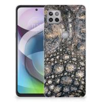 Motorola Moto G 5G | TPU Hoesje | Krokodillenprint