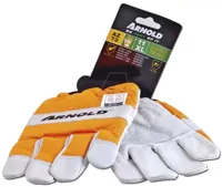 Arnold tuinhandschoenen oranje/wit maat 11