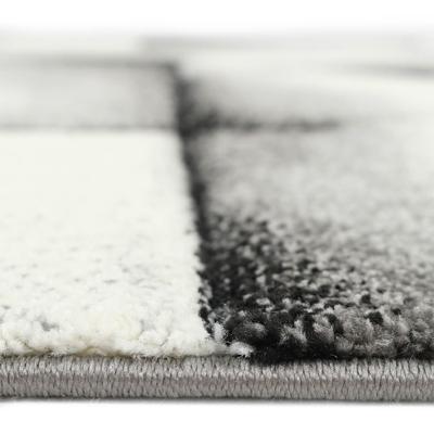 Karpet24 Brilliance Antraciet - Elegant Vloerkleed voor een Warme Sfeer-80 x 300 cm