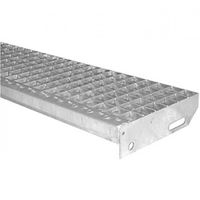 Traptrede roostertrede 80cm staal, thermisch Traptrede roostertrede 80cm staal, thermisch