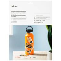Cricut Sticker Set Waterproof A4 Folieset Snijbreedte 29.7 cm Transparant