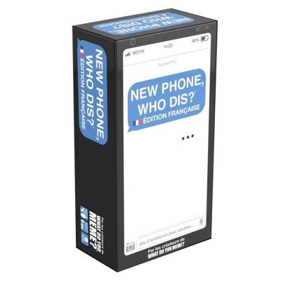 Wat is jouw meme? Nieuwe telefoon, wie is dit? - Partygame - MEGABLEU - Franse editie - Volwassenen