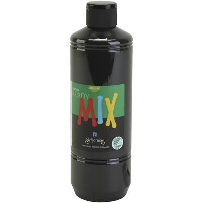 Schjerning Greenspot plakaatverf, matt, zwart, 500 ml/ 1 fles