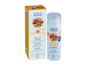 ECO Cosmetics Eco Baby & Kids Sun Cream Spf 50+ Very High Mineral Protection Zonnebrandcrème Lichaam Kinderen