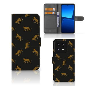 Telefoonhoesje met Pasjes voor Xiaomi 13 Pro Leopards