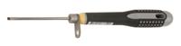 Bahco Schroevendraaier ERGO™ | met veiligheidsring | driecomponentengreep | rechte punt | gleuf | 0.5 mm x 3 mm x 75 mm - TAHBE-8020L