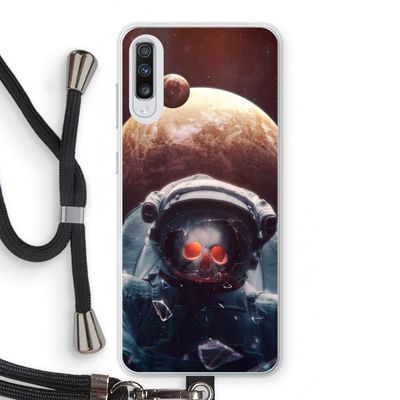 Voyager: Samsung Galaxy A70 Transparant Hoesje met koord