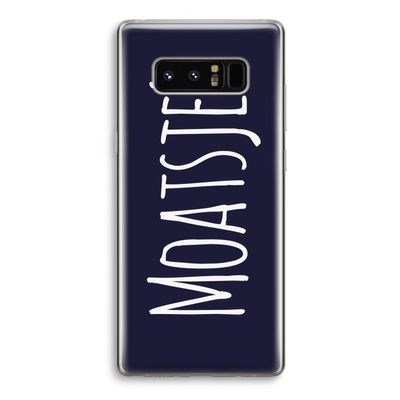 Moatsje!: Samsung Galaxy Note 8 Transparant Hoesje