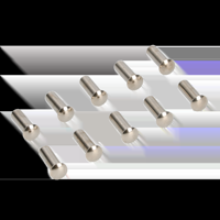 AMI Patenthuls Messing Vernikkeld M5X21 Zonder Zaagsnede Verpakt Per 10 - 900239