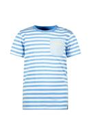 B.Nosy zomer t-shirt jongens - blauw gestreept - Tripp