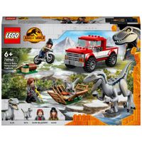 Lego Jurassic World 76946 Blue and Beta Velociraptor Capture - thumbnail