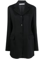 Acne Studios blazer à simple boutonnage - Noir - thumbnail