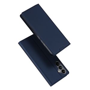 Dux Ducis - Samsung Galaxy A34 - Slim bookcase hoesje - Donkerblauw