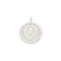 Imotionals Ronde Kettinghanger Letter Q Zilver
