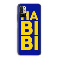 Habibi Blue: Xiaomi Redmi Note 10 5G Transparant Hoesje