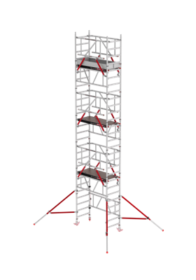 Altrex MiTOWER PLUS rolsteiger - 8.20 m werkhoogte - 0.75 m breed - 1.65 m Fiber-Deck® platform - Safe-Quick® - C003034