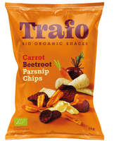 Trafo Groentechips - Wortel, Pastinaak & Rode Biet