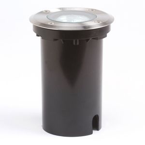 Grond spot rond RVS GU-10 7606-000