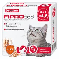 Beaphar Fiprotec Spot-On Kat - 4 pip - thumbnail