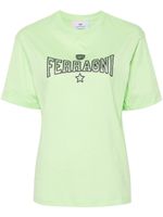 Chiara Ferragni t-shirt en coton à motif Eyelike - Vert - thumbnail