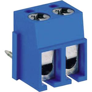 DECA 1216201 Klemschroefblok 2.50 mm² Aantal polen 3 Blauw 1 stuk(s)