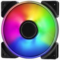 Fractal Design Prisma AL-12 PWM PC-ventilator Zwart, Wit (b x h x d) 120 x 120 x 25 mm