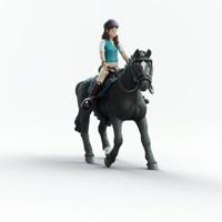 Cavaliere Lisa en Storm speciale figuren, SCHLEICH 42712 Horse Club, leeftijd 4