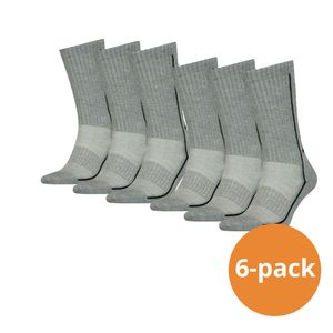 HEAD Sokken Performance Crew 6-pack Grijs-43/46