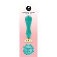 Studio Light • essentials tools wax stamp with handle turquoise speciaal voor jou