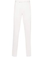 Zegna pantalon de costume en coton stretch - Blanc