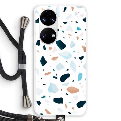 Terrazzo N°13: Huawei P50 Transparant Hoesje met koord