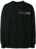 Marcelo Burlon County of Milan sweat à poche zippée au dos - Noir