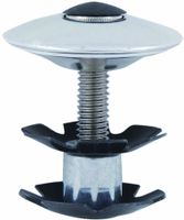 M-Wave Balhoofdplugklauw 1-1/8" - zilver