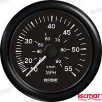 RECKY18203 - 0/55 MPH KLOK ZWART