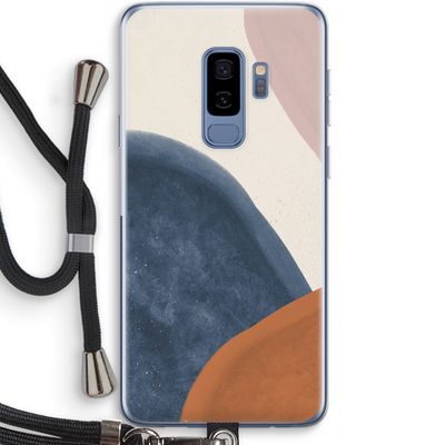 Geo #1: Samsung Galaxy S9 Plus Transparant Hoesje met koord