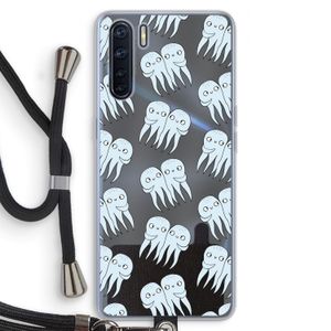 Octopussen: Oppo A91 Transparant Hoesje met koord