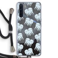 Octopussen: Oppo A91 Transparant Hoesje met koord