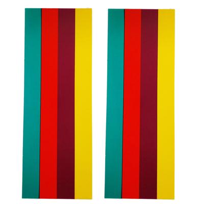 Wurlitzer OMT Kleurenvel voor Pilaster - Set van 2