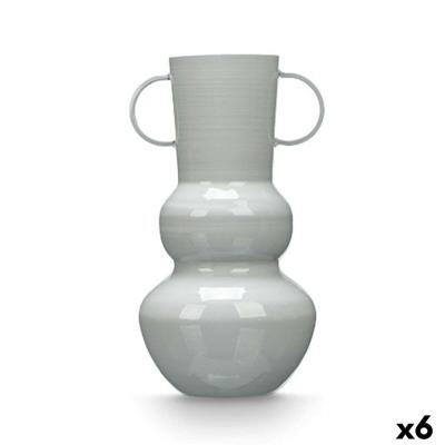 Vaas Gift Decor Grijs Ijzer Klot 17,5 x 30 x 16 cm (6 Stuks)