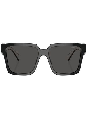 Prada Eyewear lunettes de soleil teintées à monture carrée - Noir