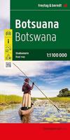 Wegenkaart - landkaart Botswana | Freytag & Berndt