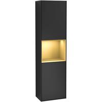 Villeroy & Boch Finion kast - hoog 418x1516x270mm black matt f470hfpd Villeroy & Boch Finion kast - hoog 418x1516x270mm black matt f470hfpd