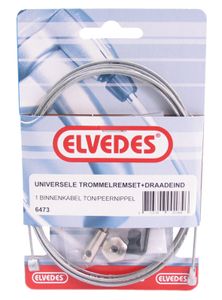 Elvedes ELVEDES Trommelrem binnenkabel 2250mm verzinkt met onderdelen (op kaart)