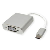 ROLINE 12033203 USB grafische adapter 1920 x 1080 Pixels Zilver - thumbnail