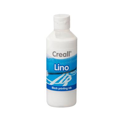 Creall lino blockprintverf wit, 250ml