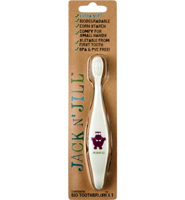 Jack N' Jill Jack N' Jill Bio Toothbrush Hippo Extra Soft (1st)