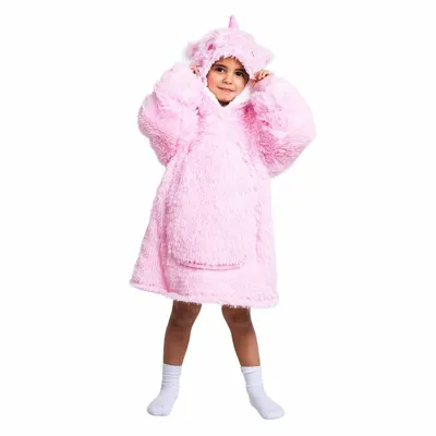 Knuffel hoodie 3-6 jaar unicorn