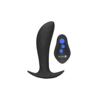 Ouch! by Shots E-stim Vibrating Butt Plug